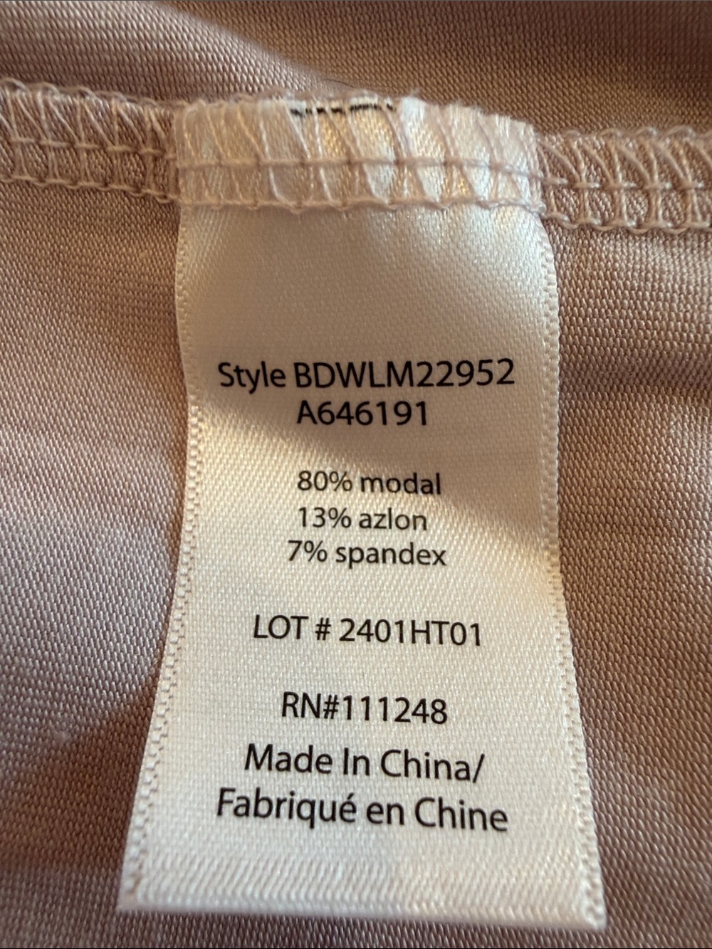 Barefoot Dreams 3/4 sleeve Wrap Dress Pale Lilac - Picture 11 of 13